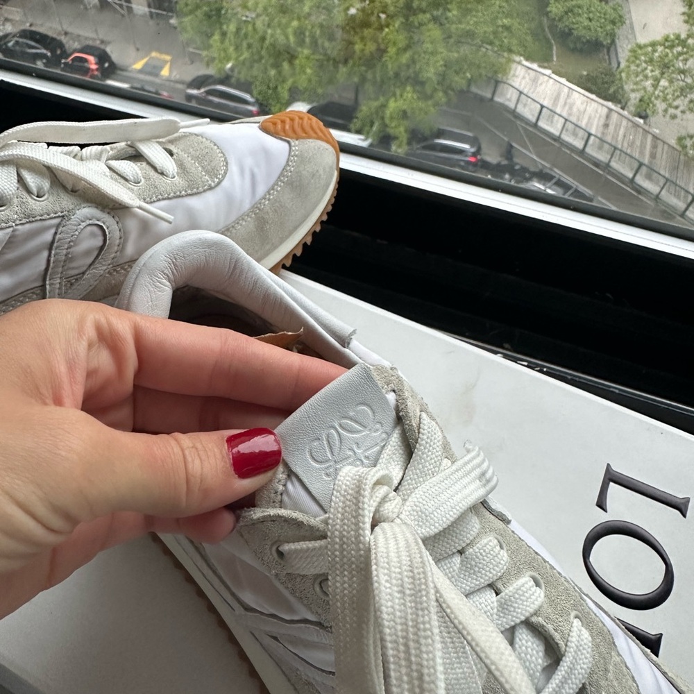 Loewe flow runner sneakers white shoes designer great condition 8 38 - Picture 9 of 11